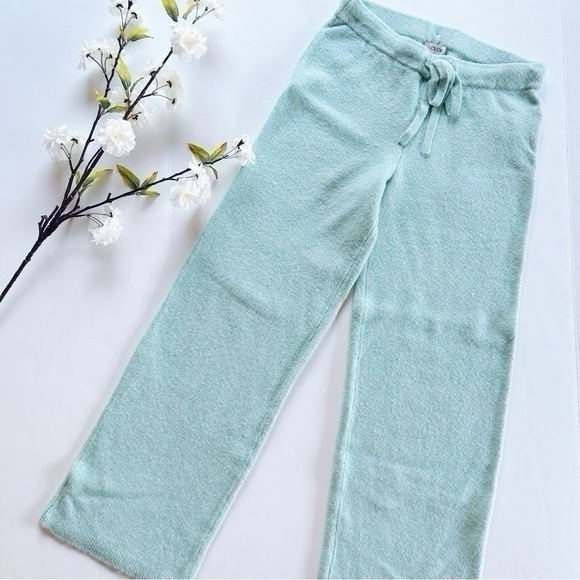 J.Crew Factory Wrap Cardigan Sweater Top & Pants Set Extra Soft Yarn Wintergreen - Picture 7 of 10